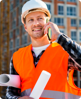 Construction worker showcasing Torque Technologies expertise